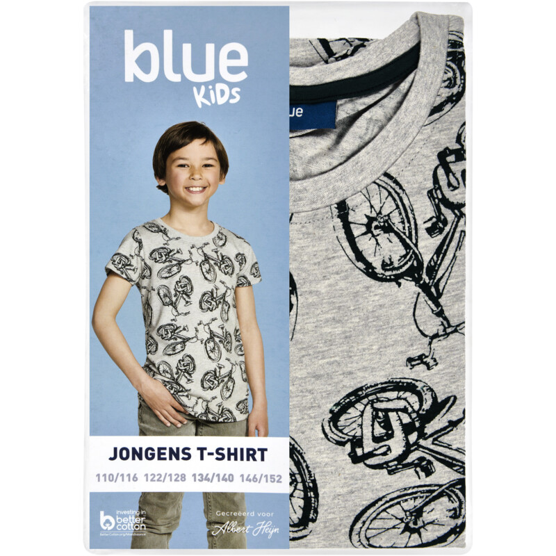Een afbeelding van AH T-shirt jongens fiets 134-140