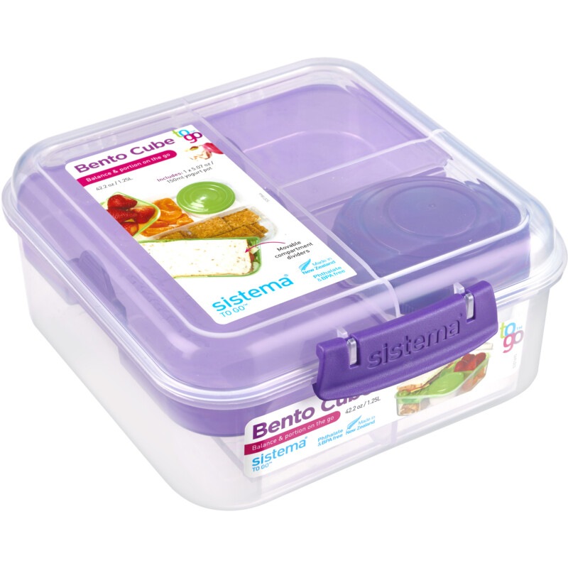 Een afbeelding van Sistema Bento cube to go