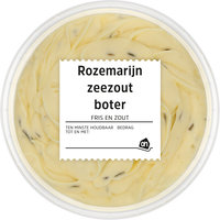 Een afbeelding van AH Rozemarijn zeezout boter