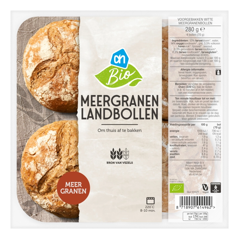 AH Biologisch Meergranen landbollen