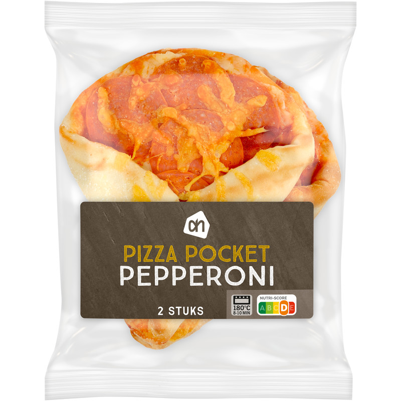 Een afbeelding van AH Pizzapocket pepperoni