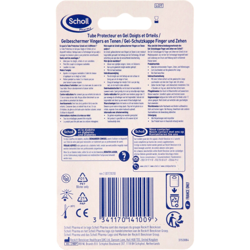 Een afbeelding van Scholl Teenbeschermer