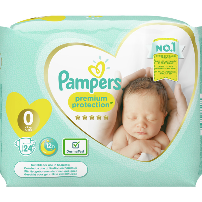 Pampers New baby luiers maat (micro) 1-2,5kg bestellen | Albert Heijn