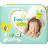 Een afbeelding van Pampers New baby luiers maat 0 (micro) 1-2,5kg