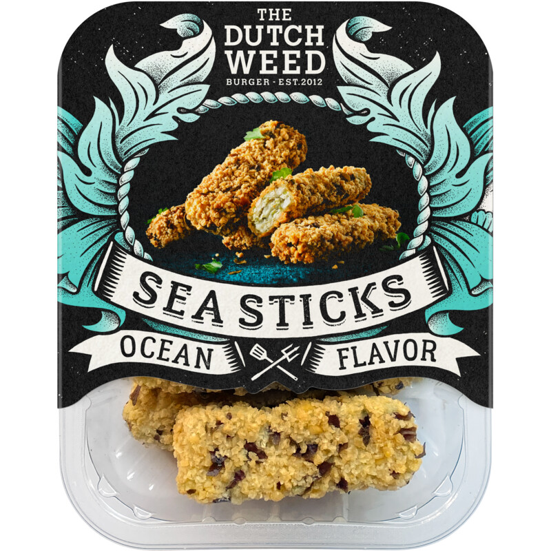 Een afbeelding van The Dutch weedburger Sea sticks