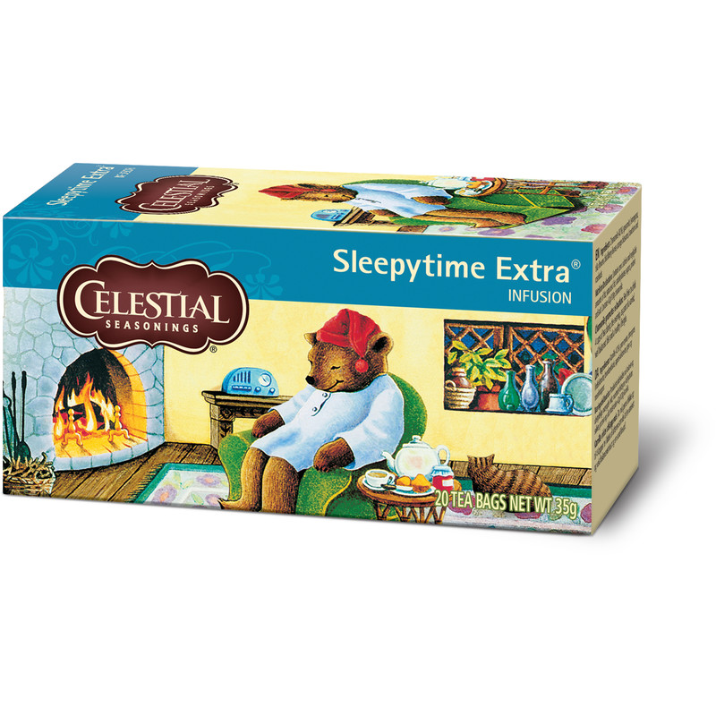 Een afbeelding van Celestial Seasonings Sleepytime extra infusion