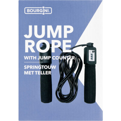 pdp-image-Bourgini Springtouw met teller zwart