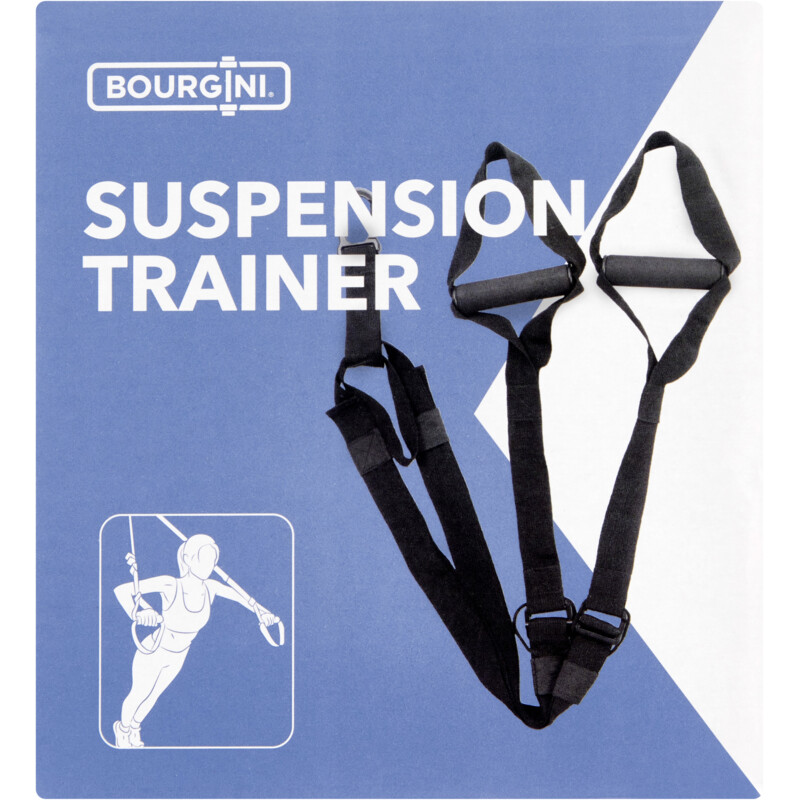 Een afbeelding van Bourgini Suspension trainer zwart