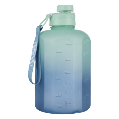 pdp-image-Bourgini Dumbell waterfles mint donkerblauw