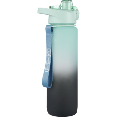 pdp-image-Bourgini Waterfles gradient mint donkerblauw