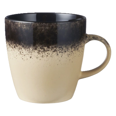 pdp-image-AH Mok stippen beige zwart 400ml