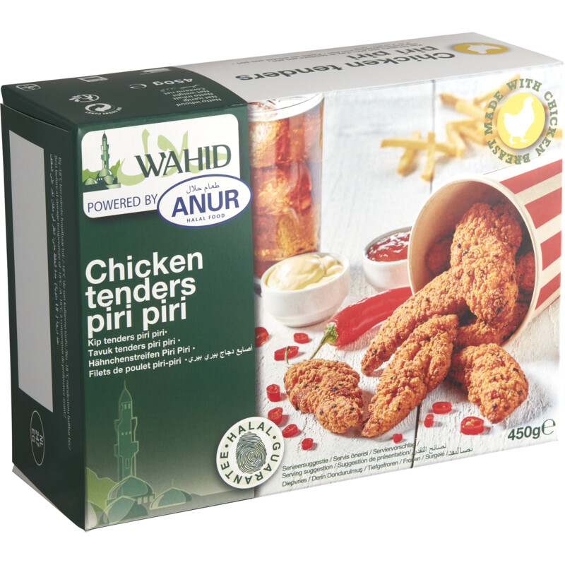 Een afbeelding van Wahid Halal chicken tenders piri piri