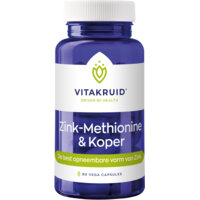 Afbeelding van Vitakruid Zink methionine & koper