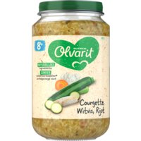 Een afbeelding van Olvarit 8m13 Courgette witvis rijst