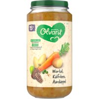 Afbeelding van Olvarit Wortel kalfsvlees aardappel 15m+
