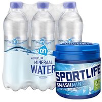 Een afbeelding van Sportlife kauwgom & mineraalwater pakket
