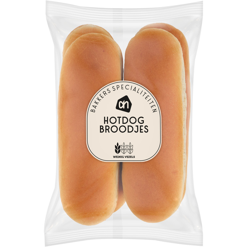 Een afbeelding van AH Hotdogbroodjes