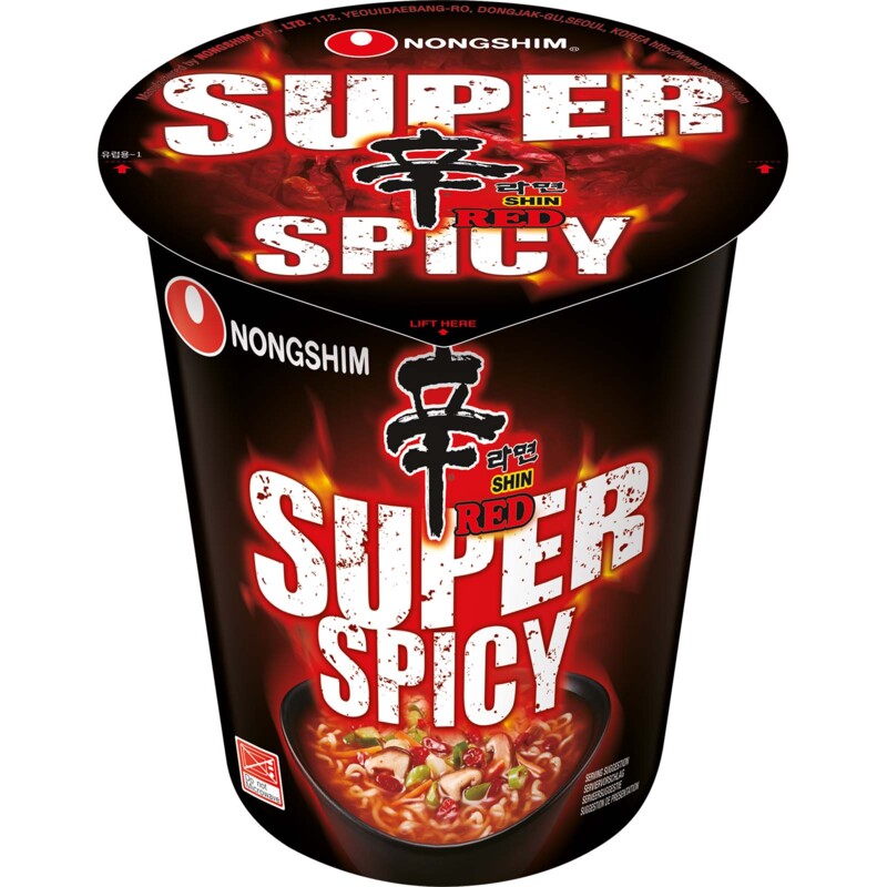 Een afbeelding van Nongshim Shin red super spicy