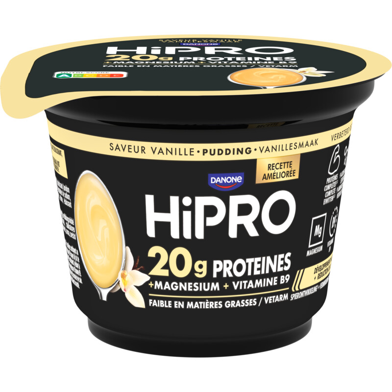 Een afbeelding van HiPRO Pudding vanille bel