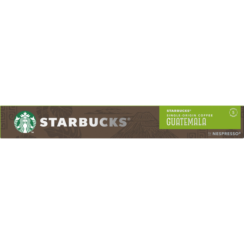 Starbucks Nespresso guatemala bestellen ah.nl