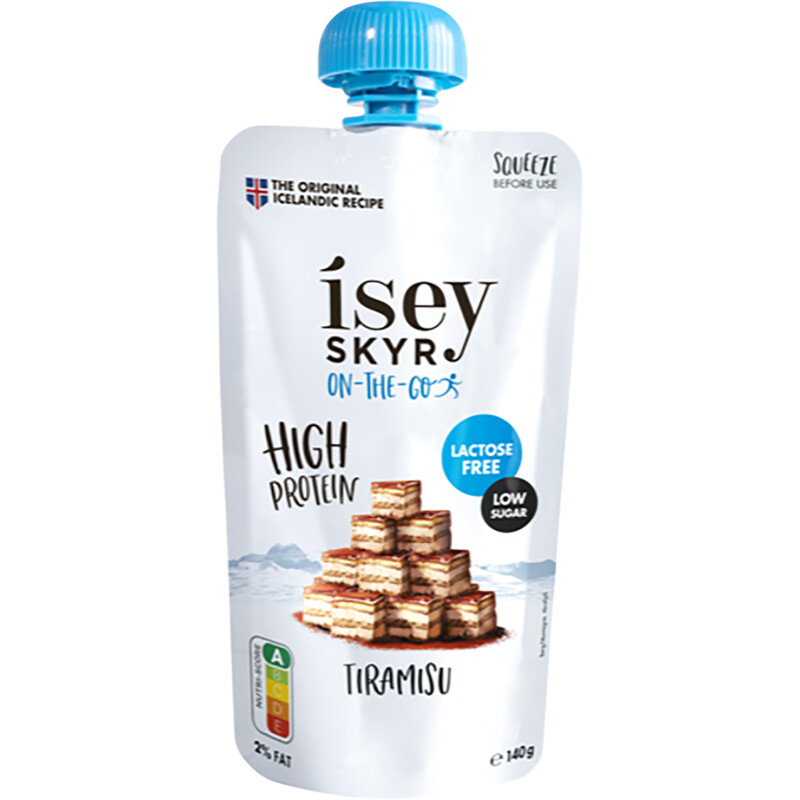 Een afbeelding van Isey Skyr on-the-go tiramisu