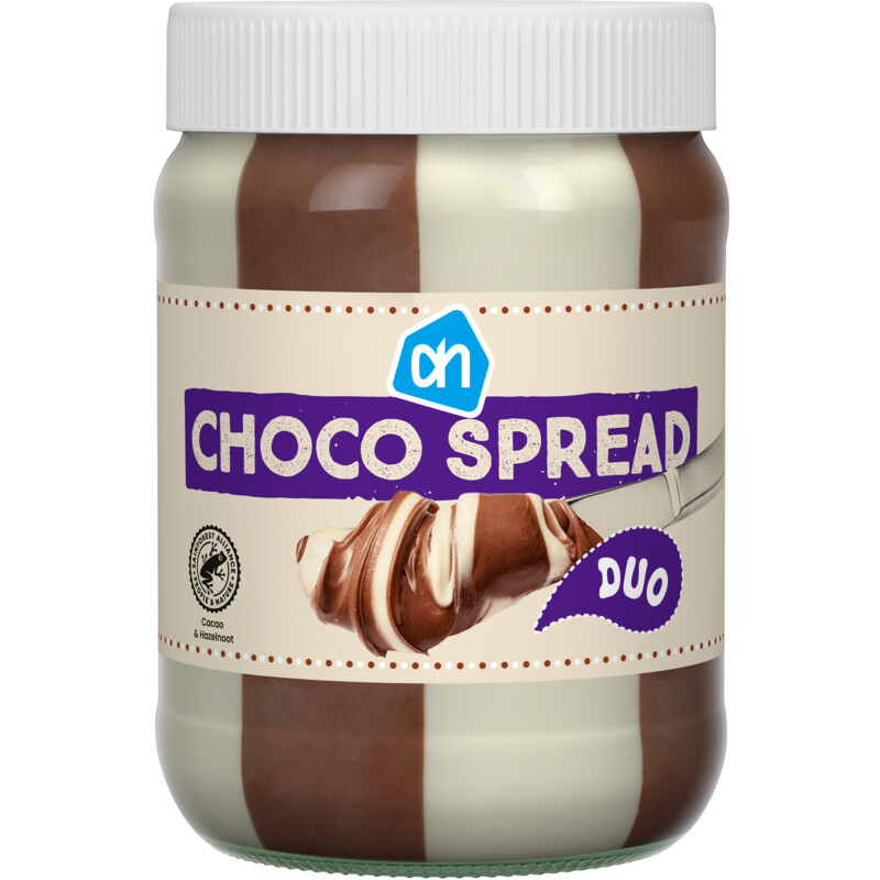 Een afbeelding van AH Choco spread duo