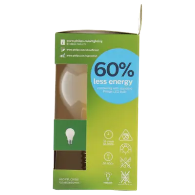 pdp-image-Philips Led fil kogel E27 60W white 3000k