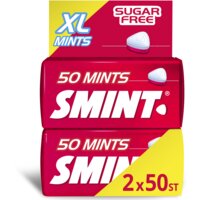 Een afbeelding van Smint Aardbei XL mints sugarfree 2-pack
