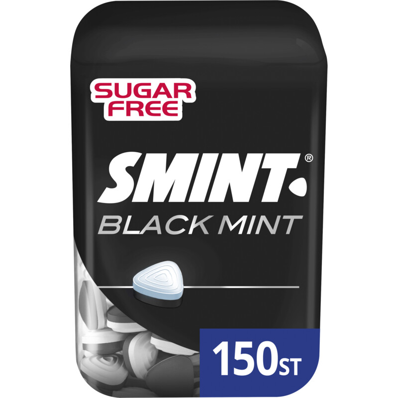 Een afbeelding van Smint Black mint sugarfree