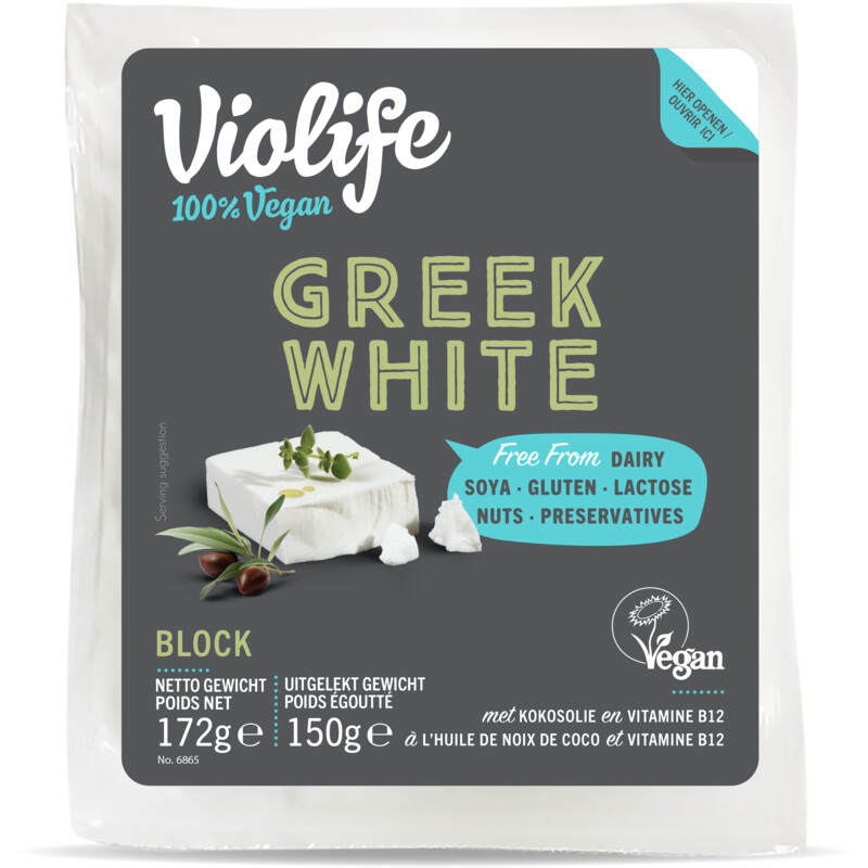 Een afbeelding van Violife Greek white block
