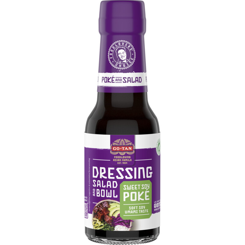 Een afbeelding van Go-Tan Dressing sweet soy poké