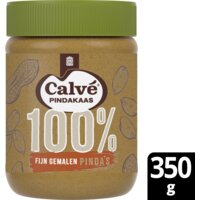 Een afbeelding van Calvé 100% Fijngemalen pinda's pindakaas