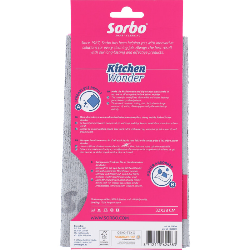 Een afbeelding van Sorbo Kitchen wonder keukendoek