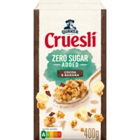 Zero sugar added cocoa & banana