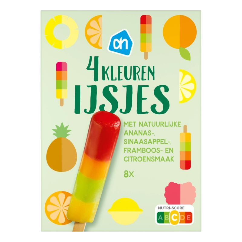 AH 4 kleuren ijsjes