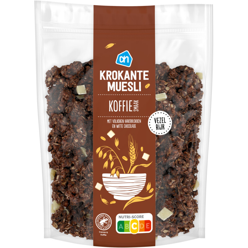 AH Krokante muesli koffie smaak bestellen Albert Heijn