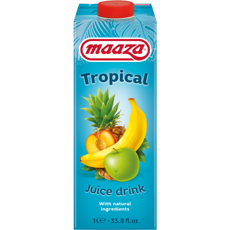 Een afbeelding van Maaza Tropical fruit drink