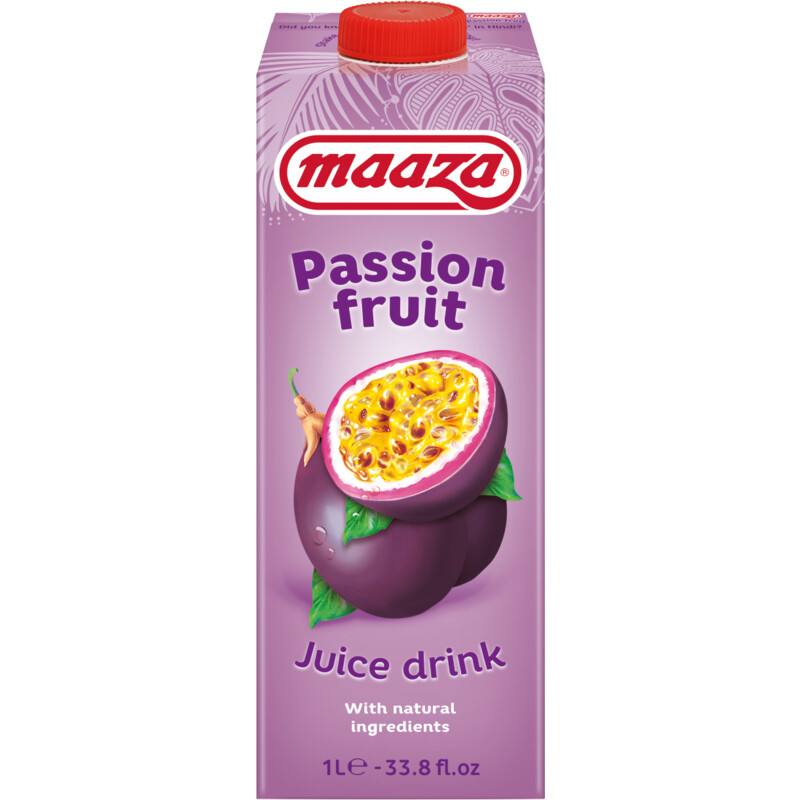 Een afbeelding van Maaza Passion fruit juice drink