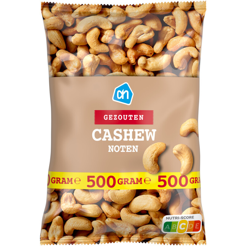 Een afbeelding van AH Cashew gezouten