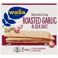 Een afbeelding van Wasa Delicate crisp roasted garlic & sea salt
