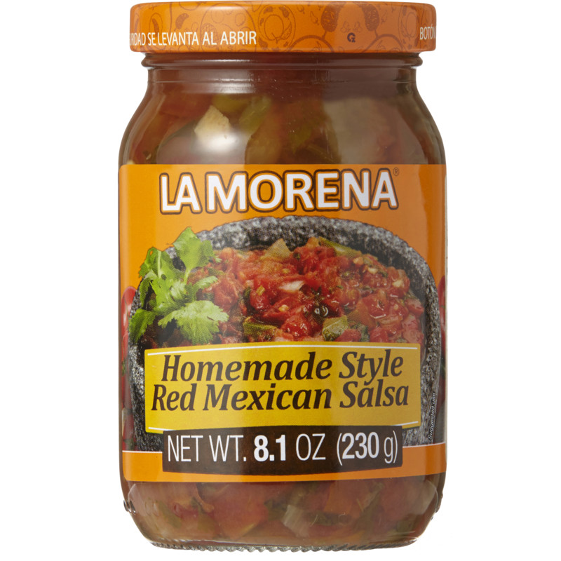 Een afbeelding van La Morena Mexican home made salsa