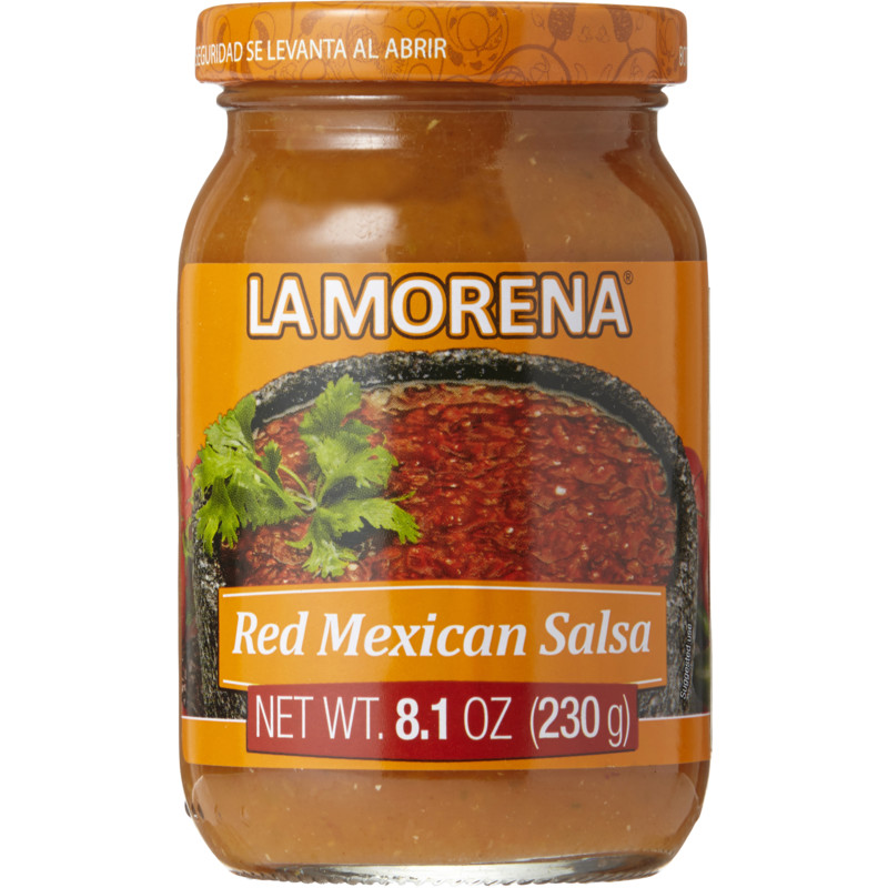 Een afbeelding van La Morena Mexican red salsa