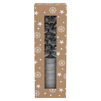 pdp-image-Hoomark Glitter lint en strik zilver
