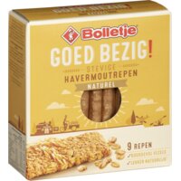Een afbeelding van Bolletje Goed bezig havermoutrepen naturel