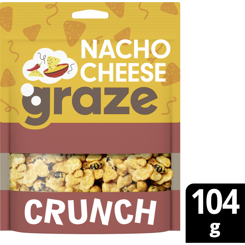 Een afbeelding van Graze Nacho cheese crunch