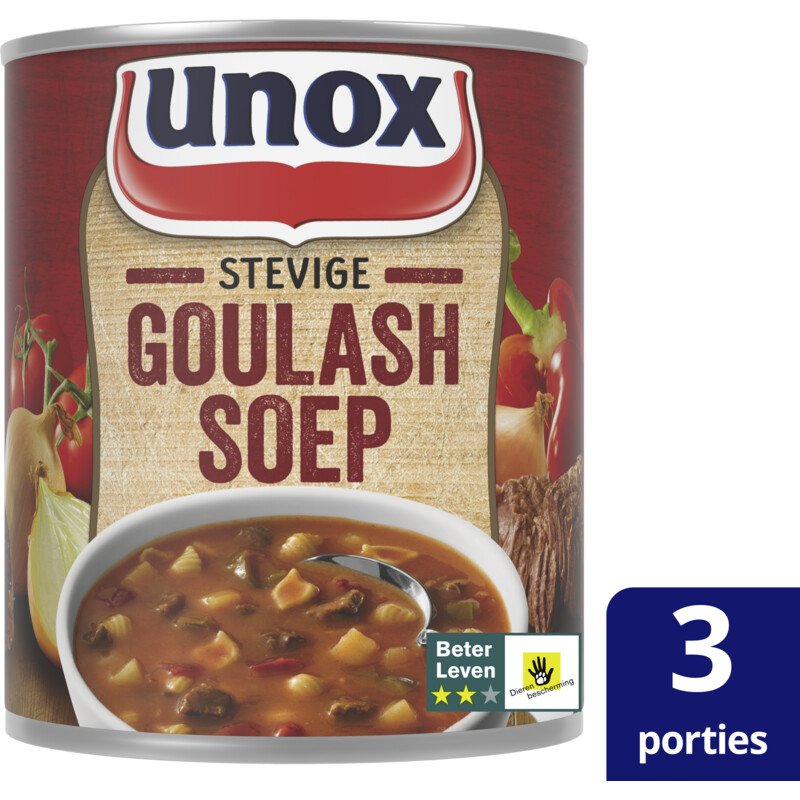 Een afbeelding van Unox Stevige goulashsoep