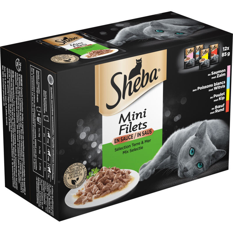 Een afbeelding van Sheba Mini filet in saus