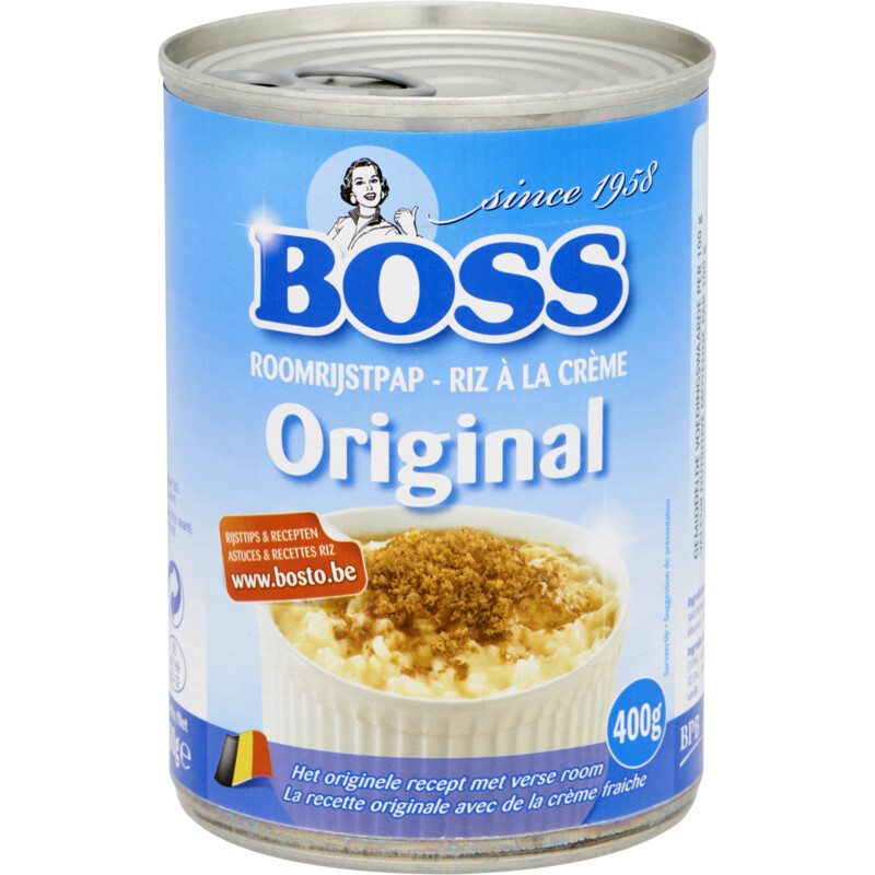 Een afbeelding van Boss roomrijstpap Bel