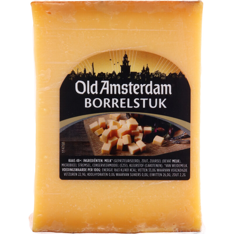 Een afbeelding van Old Amsterdam Borrelstuk 48+