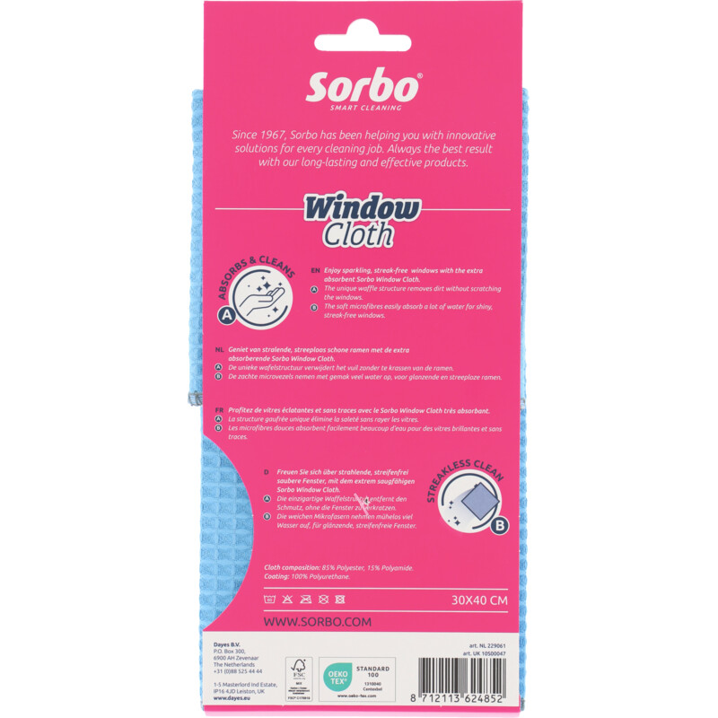 Een afbeelding van Sorbo Window cloth